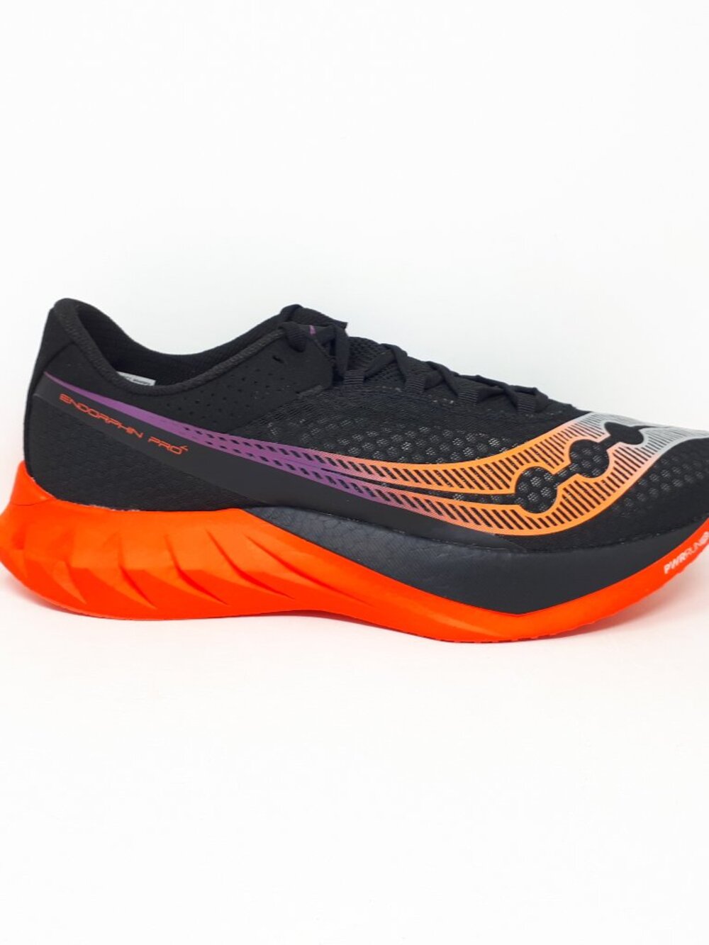 Saucony Endorphin Pro 4 Black Vizired Running Walking Shoe Sneaker Mens 15 US